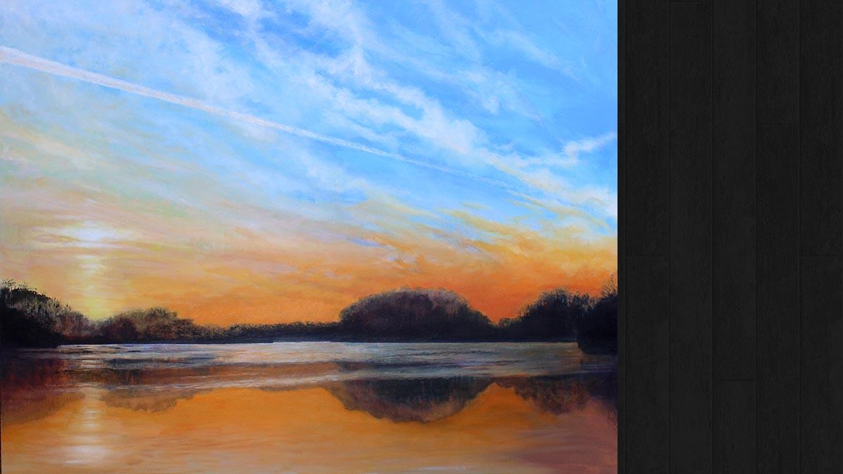 Sunset Over the Reservoir © Jo Sheppard