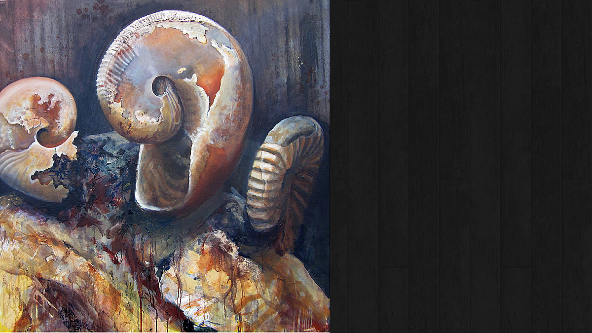 Ammonite Mass Mortality # 5 © Jo Sheppard