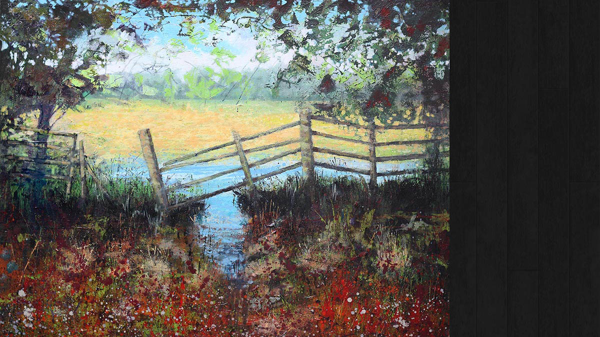 Inside Swithland Looking Out © Jo Sheppard